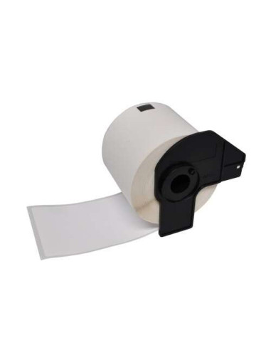 Brother DK11202 - Etiquetas Genericas Precortadas para Envios - 62x100 mm - 300 Unidades - Texto negro sobre fondo blanco