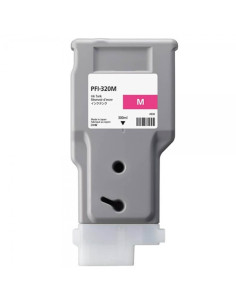 Canon PFI320 Magenta Cartucho de Tinta Pigmentada Generico - Reemplaza 2892C001/PFI-320M