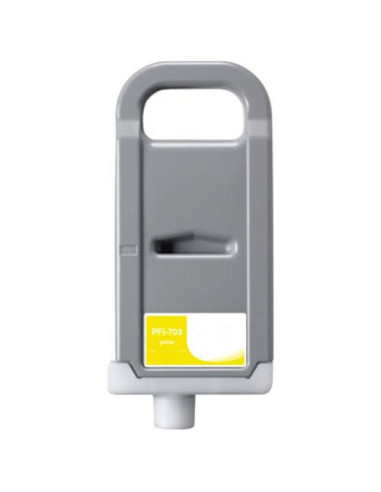 Canon PFI703/PFI303 Amarillo Cartucho de Tinta Pigmentada Generico - Reemplaza 2966B001/2961B001