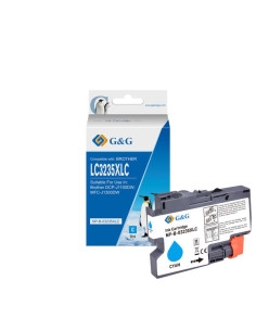 G&G Brother LC3235XL/LC3233 Cyan Cartucho de Tinta Generico - Reemplaza LC3235XLC/LC3233C