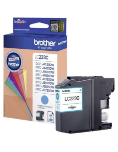 Brother LC223 Cyan Cartucho de Tinta Original - LC223CBP