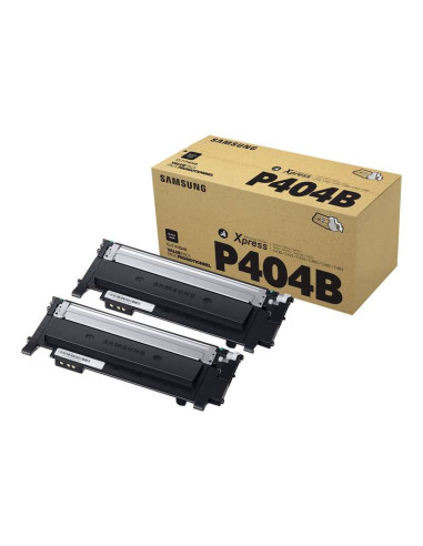 Samsung CLT-K404S Negro Pack de 2 Cartuchos de Toner Originales - SU364A