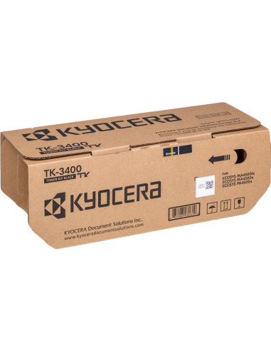 Kyocera TK3400 Negro Cartucho de Toner Original - 1T0C0Y0NL0
