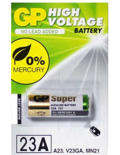 GP Pack de 1 Pila Alcalina 23A 12V