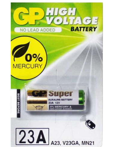GP Pack de 1 Pila Alcalina 23A 12V
