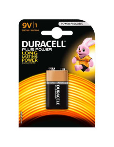 Duracell MN1604B1 Pila Alcalina 9V 6LP3146 Plus Power (1 unidad)