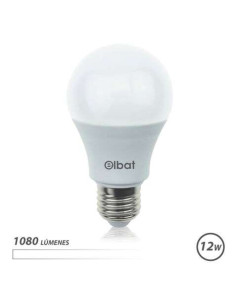 Elbat Bombilla LED A60 - 12W - 1080lm - E27 - Luz Blanca