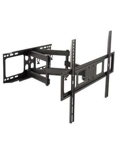 Cromad Soporte de Pared con Doble Brazo Articulado para TV de 32"-70" - Compatible con TV Curva - Giratorio, Inclinable y Exte