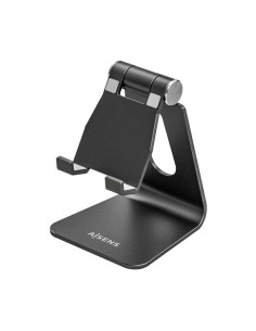 Aisens Soporte de Sobremesa Tamaño M Ajustable (1 Pivote) para Movil / Tablet - Color Negro