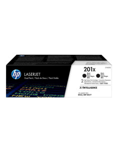 HP CF400X Negro Pack de 2 Cartuchos de Toner Originales - 201X