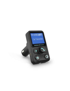 Energy Sistem Transmisor de Coche FM XTRA - LCD 1 -4" - Bluetooth - MicroSD - USB MP3 - Asistente de Voz - Color Negro