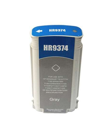 HP 72 Gris Cartucho de Tinta Generico - Reemplaza C9374A