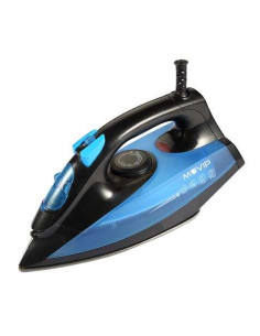 Muvip Plancha de Ropa con Vapor 1600W - Suela de Ceramica - Deposito de 140ml - Control de Temperatura - Cable 1.8m