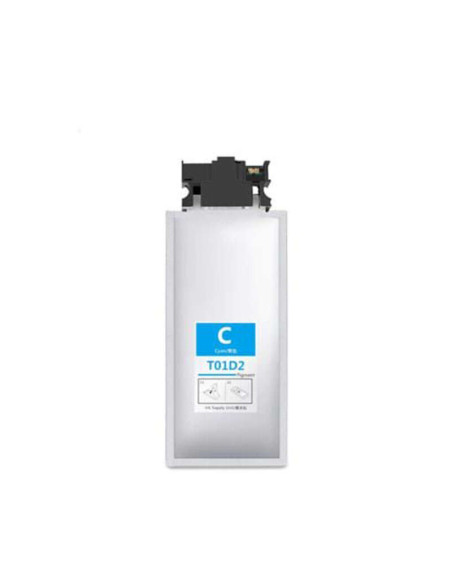 Epson T01D2/T01C2 Cyan Cartucho de Tinta Pigmentada Generico - Reemplaza C13T01D200/C13T01C200