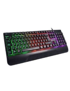 3GO Droxio Kasumi Teclado Gaming USB - Iluminacion LED RGB - 12 Teclas Multimedia