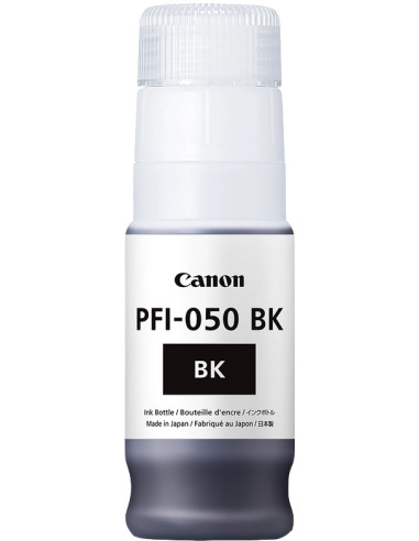 Canon PFI050 Negro Botella de Tinta Original - PFI050BK/5698C001