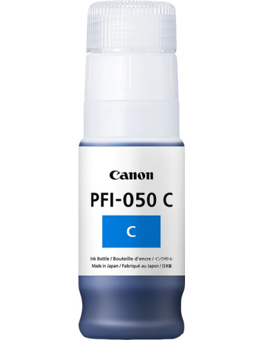 Canon PFI050 Cyan Botella de Tinta Original - PFI050C/5699C001