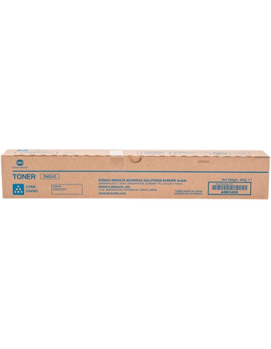 Konica Minolta TN221 Cyan Cartucho de Toner Original - TN221C/A8K3450