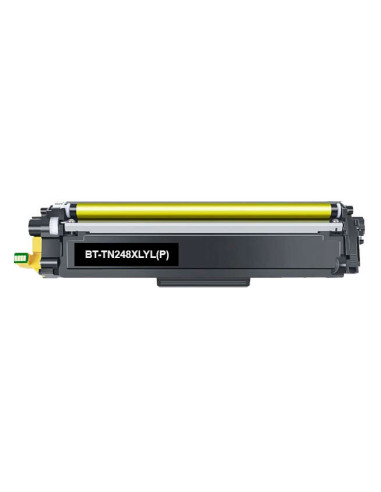 Brother TN248XL Amarillo Cartucho de Toner Generico - Reemplaza TN248XLY