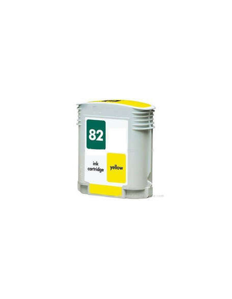 HP 82 Amarillo Cartucho de Tinta Generico - Reemplaza C4913A