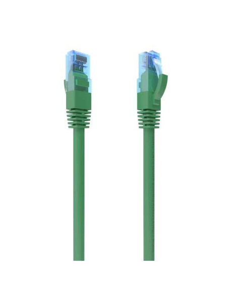 Aisens Cable de Red Latiguillo RJ45 Cat.6 UTP AWG26 CCA - 1.0m - Color Verde