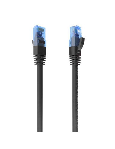 Aisens Cable de Red Latiguillo RJ45 Cat.6 UTP AWG26 CCA - 0.5m - Color Negro