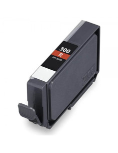 Canon PFI300 Rojo Cartucho de Tinta Pigmentada Generico - Reemplaza 4199C001/PFI-300R