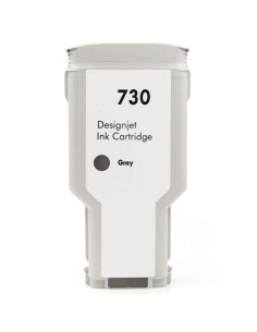 Generico HP 730 Gris Cartucho de Tinta - Reemplaza P2V72A/P2V66A