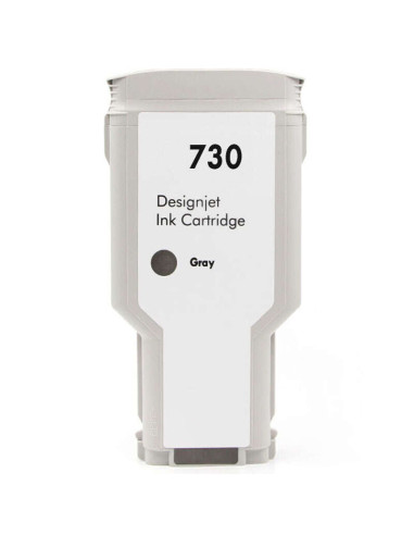 HP 730 Gris Cartucho de Tinta Generico - Reemplaza P2V72A/P2V66A