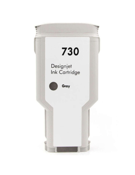 HP 730 Gris Cartucho de Tinta Generico - Reemplaza P2V72A/P2V66A
