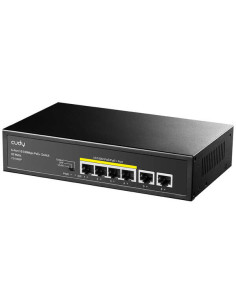 Cudy FS1006P Switch PoE+ de 6 Puertos 10/100M