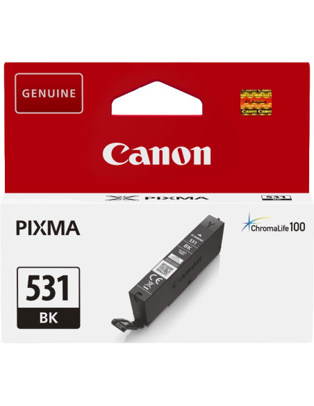 Canon CLI531 Negro Cartucho de Tinta Original - 6118C001/CLI531BK