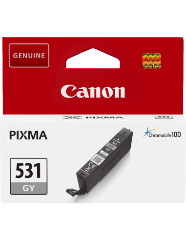 Canon CLI531 Gris Cartucho de Tinta Original - 6122C001/CLI531GY