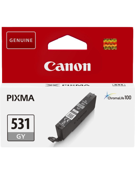 Canon CLI531 Gris Cartucho de Tinta Original - 6122C001/CLI531GY