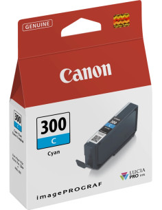 Canon PFI300 Cyan Cartucho de Tinta Original - 4194C001/PFI-300C
