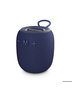 Energy Sistem Bloom Altavoz Bluetooth - 18h de Bateria - Luces LED - Tecnologia True Wireless Stereo - IPX6 - Color Azul
