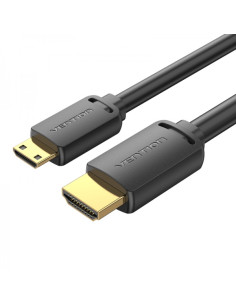 Vention Cable HDMI Macho a Mini HDMI Macho 2.0 4K - 3m - Color Negro