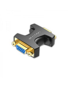 Vention Adaptador VGA Hembra a VGA Hembra - Color Negro