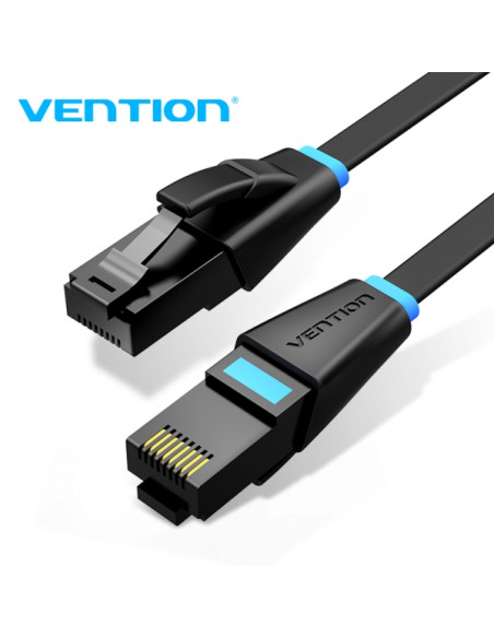 Vention Cable de Red RJ45 UTP Cat.6A - 0.5m - Color Negro