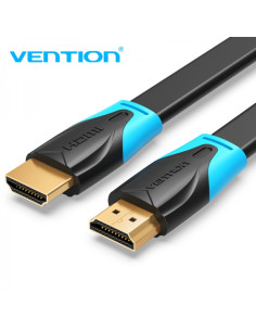 Vention Cable Plano HDMI 2.0 Macho a Macho - 1m - Color Negro