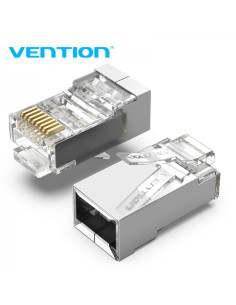 Vention Pack de 100 Conectores de Red FTP RJ45 Cat.6