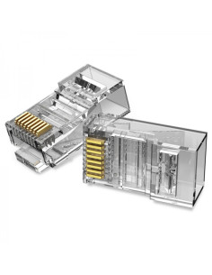 Vention Pack de 100 Conectores de Red UTP RJ45 Cat.6