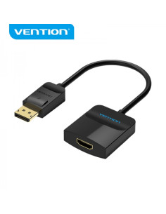 Vention Conversor Displayport Macho a HDMI Hembra - 0.15m - Color Negro