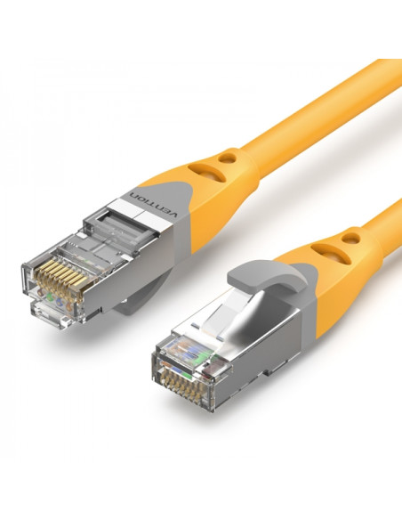 Vention Cable de Red SFTP RJ45 Cat.6a - 8m - Color Amarillo