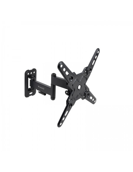 Tooq Soporte de Pared con Brazo Articulado para Pantallas de 13"-43" - Giratorio e Inclinable - Gestion de Cables - Peso Max 2