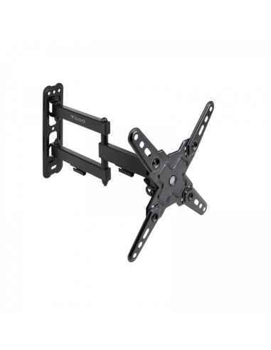 Tooq Soporte de Pared con Brazo Articulado para Pantallas de 13"-43" - Giratorio e Inclinable - Gestion de Cables - Peso Max 2