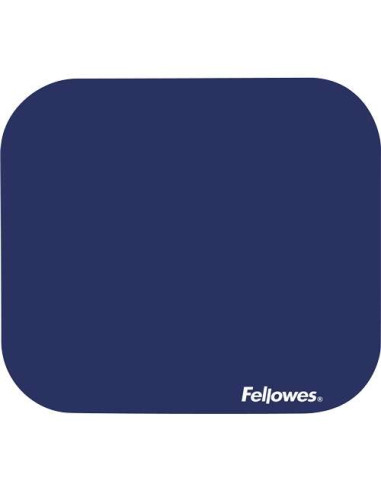 Fellowes Alfombrilla Premium - Base de Goma Antideslizante - Superficie de Poliester - 23.2x19.9cm - Color Azul