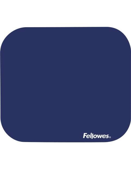 Fellowes Alfombrilla Premium - Base de Goma Antideslizante - Superficie de Poliester - 23.2x19.9cm - Color Azul