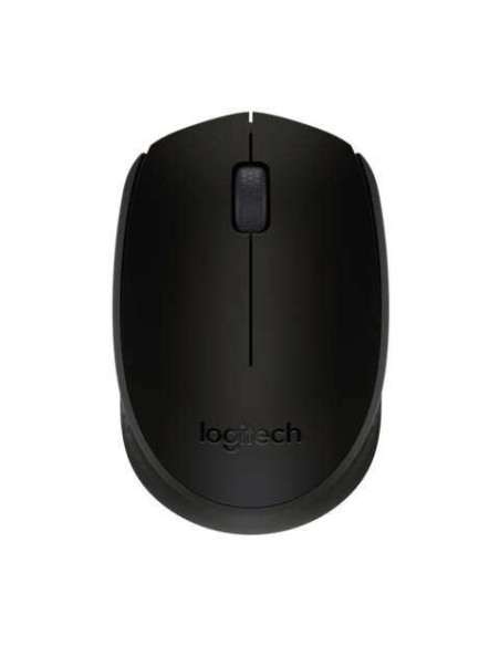 Logitech B170 Raton Inalambrico 1000dpi - 3 Botones - Uso Ambidiestro - Color Negro