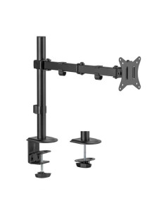 Aisens Soporte de Mesa ECO Giratorio e Inclinable para Monitor/TV 9kg (3 Pivotes - 1 Brazo) de 17-32 - Color Negro